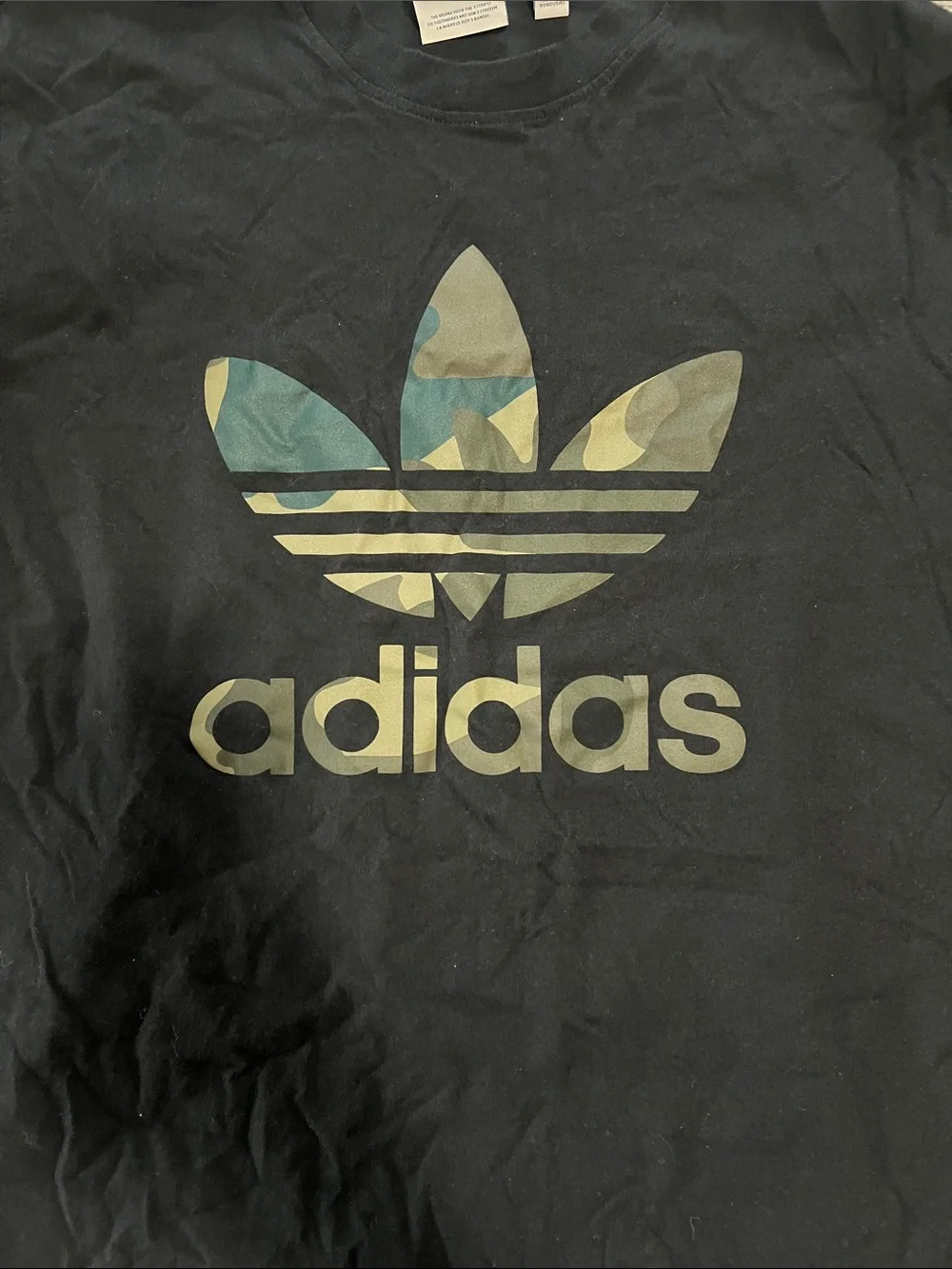 adidas black short